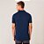 Camisa Polo Dudalina Malha Model Binada Pr27 Azul Masculino - Imagem 2