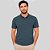 Camisa Polo Dudalina Flex Jacquard Pr27 Azul Masculino - Imagem 1