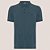 Camisa Polo Dudalina Flex Jacquard Pr27 Azul Masculino - Imagem 3