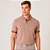 Camisa Polo Dudalina Flex Jacquard Pr27 Bege Masculino - Imagem 3
