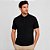 Camisa Polo Dudalina Malha Tech Texture Pr27 Preto Masculino - Imagem 1
