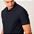 Camisa Polo Dudalina Malha Texture Pr27 Marinho Masculino - Imagem 4