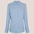 Camisa Slim Dudalina Slim Listrado Tech Pr27 Azul Feminino - Imagem 7