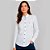 Camisa Slim Dudalina Slim Listrado Pr27 Off White Feminino - Imagem 1