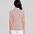Camisa Polo Dudalina Isis Pr27 Rosa Feminino - Imagem 2