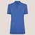 Camisa Polo Dudalina Isis Pr27 Azul Feminino - Imagem 3