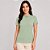 Camisa Polo Dudalina Classic Pr27 Verde Feminino - Imagem 1