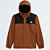 Jaqueta The North Face Antora Jacket Marrom Masculino - Imagem 5