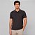 Camisa Polo Dudalina Gola Jacquard Pr27 Marrom Masculino - Imagem 1