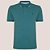 Camisa Polo Dudalina Gola Favo Friso Pr27 Verde Masculino - Imagem 3