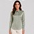 Camisa Dudalina Seda Lisa Pr27 Verde Feminino - Imagem 1