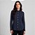 Camisa Dudalina Listrado Eva Pr27 Marinho Feminino - Imagem 1