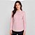 Camisa Slim Dudalina Slim Listrado Pr27 Rosa Feminino - Imagem 1