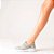 Tênis Anacapri Slip On Streech Jogging Knit Cinza Feminino - Imagem 7