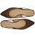 Sapatilha Anacapri Slingback Marrom Feminino - Imagem 4