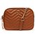Bolsa Anacapri Tiracolo Média Matelassê Marrom Feminino - Imagem 1
