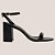Sandália Dudalina Eightfive Pr27 Preto Feminino - Imagem 1
