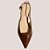 Sapatilha Dudalina Slingback Pr27 Dourado Feminino - Imagem 3
