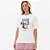 Camiseta Easy Lança Perfume Oversize Pr27 Off White Feminino - Imagem 1