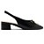 Sapatilha Anacapri Slingback Salto Bloco Preto Feminino - Imagem 1