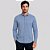 Camisa Dudalina Comfort Flame Pr27 Azul Masculino - Imagem 1