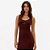 Vestido Super Midi Lança Perfume Canela Pr27 Marrom Feminino - Imagem 4