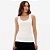Regata Canelada Lança Perfume Bordad Pr27 Off White Feminino - Imagem 1