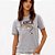 Camiseta Lança Perfume Regular Estampa Pr27 Cinza Feminino - Imagem 3
