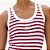 Regata Lança Perfume Listrada Nadador Pr27 Vermelho Feminino - Imagem 3