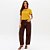 Camiseta Lança Perfume Regular Estampa Pr27 Amarelo Feminino - Imagem 4