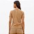 Camiseta Babylook Lança Perfume Sl Pr27 Bege Feminino - Imagem 2