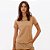 Camiseta Babylook Lança Perfume Sl Pr27 Bege Feminino - Imagem 1