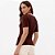 Blusa Canelada Lança Perfume Sl Pr27 Marrom Feminino - Imagem 2
