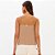 Blusa Lança Perfume Alça Crepe Pr27 Bege Feminino - Imagem 2