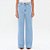 Calça Jeans Lança Perfume Wide Leg High Pr27 Azul Feminino - Imagem 1