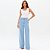 Calça Jeans Lança Perfume Wide Leg High Pr27 Azul Feminino - Imagem 4