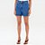 Bermuda Jeans Lança Perfume Comfort High Pr27 Azul Feminino - Imagem 1