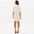 Vestido Tdress Lança Perfume Slv Pr27 Bege Feminino - Imagem 2