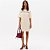 Vestido Tdress Lança Perfume Slv Pr27 Bege Feminino - Imagem 3