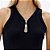 Vestido Curto Easy Lança Perfume Justo Pr27 Preto Feminino - Imagem 4