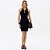 Vestido Curto Easy Lança Perfume Justo Pr27 Preto Feminino - Imagem 3