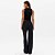 Blusa Cropped Lança Perfume Malha Pesada Pr27 Preto Feminino - Imagem 2