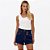 Short Jeans Lança Perfume Comfort Midi Pr27 Azul Feminino - Imagem 6