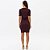 Vestido Curto Easy Lança Perfume Canela Pr27 Marrom Feminino - Imagem 2
