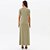 Vestido Super Midi Lança Perfume Malha Pr27 Verde Feminino - Imagem 2
