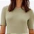 Vestido Super Midi Lança Perfume Malha Pr27 Verde Feminino - Imagem 4