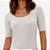 Vestido Curto Lança Perfume Canelado Pr27 Cinza Feminino - Imagem 4