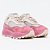 Tênis Easy Lança Perfume Chunky Couro Pr27 Rosa Feminino - Imagem 3