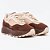 Tênis Easy Lança Perfume Chunky Couro Pr27 Marrom Feminino - Imagem 3