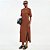 Vestido Mid Colcci Iconic Pr27 Marrom Feminino - Imagem 1